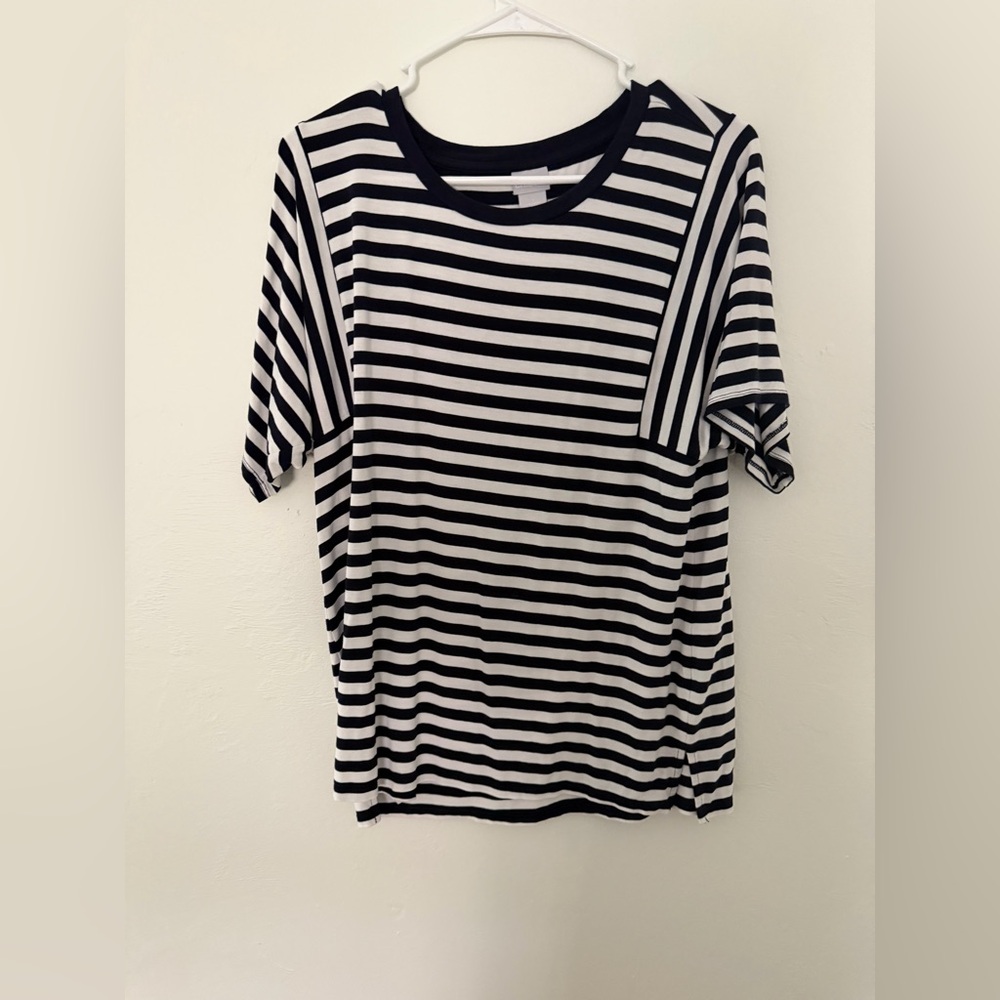 Chico's Striped Top - size medium